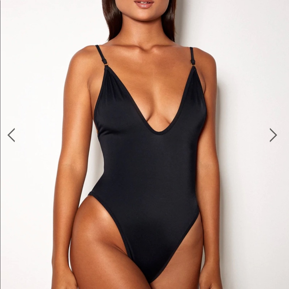 Gooseberry Intimates So Chic Black One Piece